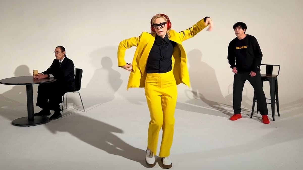 Cate Blanchett baila hasta una tormenta en el nuevo video