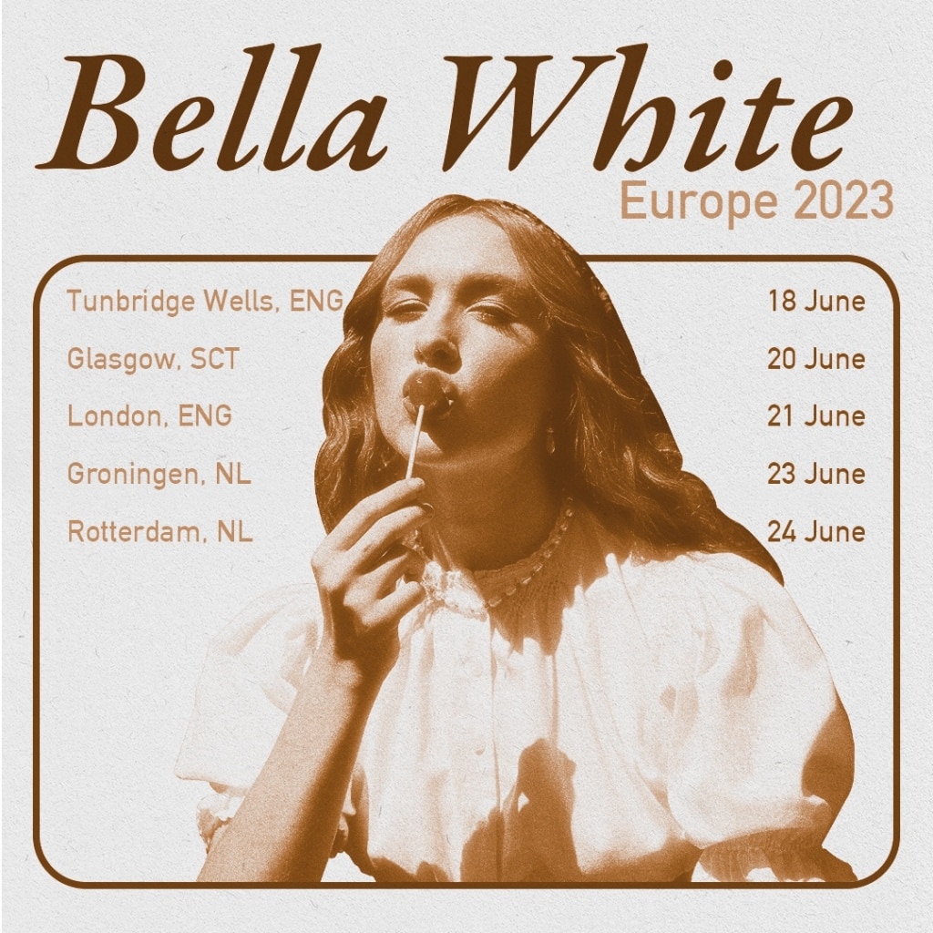 La cantautora y multiinstrumentista Bella White anuncia una gira por